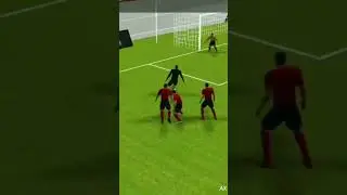 My football skills on mobile game 😁😁
