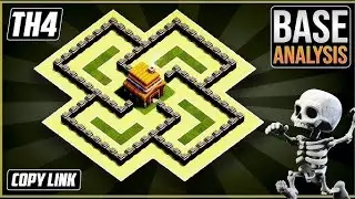 TOP 5! Town Hall 4 TH4 Base Layout 2025 | Clash of Clans