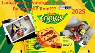 Provando Lançamento Panetone Caribe Da Garoto | é bom??? #humor #garoto #caribe #panetone
