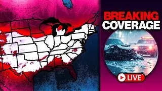 🔴NOW: MAJOR Winter Storm Coverage - HISTORIC Ice and Snow Impacts - With LIVE Storm Chasers