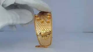 22karat gold bracelet  new designs #gold #jewellery #dubai