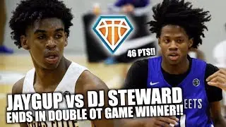 JAYGUP vs DJ STEWARD NEEDS DOUBLE OT & CRAZY GAME WINNER!! | Elite Level Guards GO TO WAR in Indy