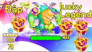 ONE CHO CÁ SẤU CƠ BẮP ĂN LÊN LVL70 SIÊU KHỦNG VÀ ĐẠP LUCKY BOX DRAGON CITY