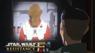 Kazuda reports to Ello Asty | Star Wars Resistance