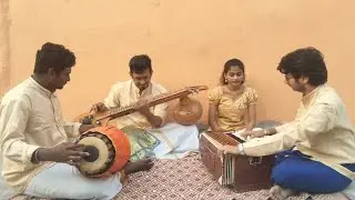 Vande Matharam - Veena cover | Raaga Bhairavi Music Team 