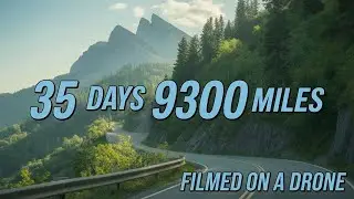 Motorcycle Across the Wildest Places on Earth | Stunning 4K Aerial Adventure