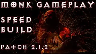 Diablo 3 Monk Gameplay - Torment 6 Speed Rift (RoS Patch 2.1.2)