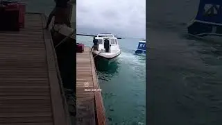 Speed boat stand ..male city Maldive #reels #maldives #speedboat