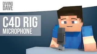Cinema 4D | Minecraft Microphone Rig DOWNLOAD [FREE]