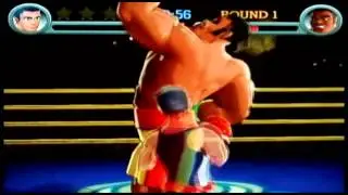Super Punch Out Wii Mr Sandman TKO First Round (Final Boss)