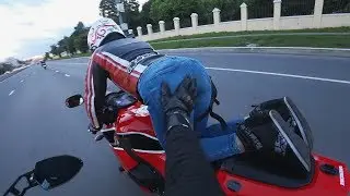 Moto #Vine | Мотоциклист не растерялся