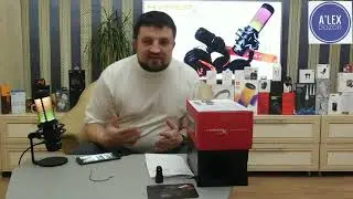 HyperX QuadCast S! Монстр стриминга, друг обзорщика и просто красивая вещь. Распаковка, обзор и тест