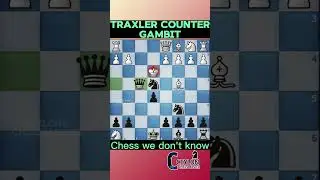 Traxler Counter Gambit: Best Trap to Win Fast!#chess #shorts