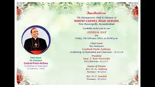 MOUNT CARMEL HIGH SCHOOL ANNUALDAY