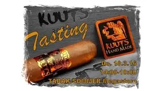KUUTS Tasting-Event im TABAK-SOMMER Megastore