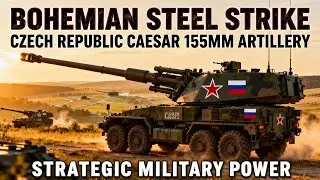 BOHEMIAN STEEL STRIKE | Czech Republic CAESAR 155mm Artillery