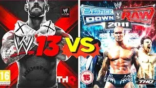 WWE 13 Finishers VS WWE SVR 2011 Finishers Comparison - WHO IS THE BEST 👏👍😍
