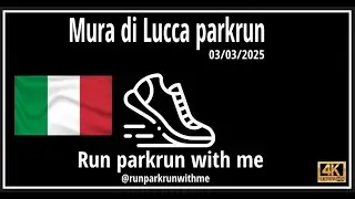 Mura di Lucca parkrun - Running the course #parkrun #lucca #italy