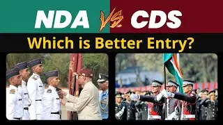 NDA vs CDS Which is Better Entry?  by Tanishq Gadia sir | Indore Defence Academy #nda #cds