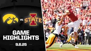 Iowa vs. #16 Iowa State Game Highlights | 2025 Big 12 Football