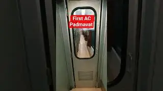First AC  Padmavat Express 14207 | Train Travel #shorts #travel #train #traintravel #firstac