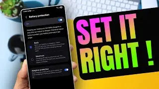 SUPER IMPORTANT SETTINGS ! Battery Protection Feature on Samsung Galaxy Phones - One UI 8 / 7