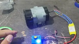 Bikin Kipas Turbo C7000 bisa putar kanan putar kiri
