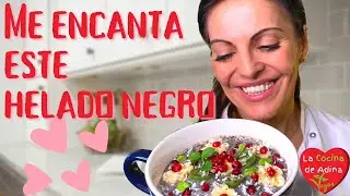 Como se hace MI famoso HELADO NEGRO lleno de CALCIO - Bol Estrella 💖