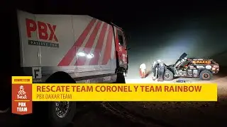 Rally Dakar 2019 - Rescate Team Coronel y Team Rainbow Truck
