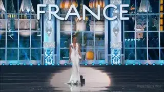 MISS FRANCE 2013 IN GOWN PRELIMINARY