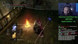 LIVE - FIRST TIME EVER PLAYTHRU DARK SOULS - BACKSEATING ENCOURAGED!