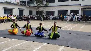 Annual sports day 2026 Siliguri Deshbandhu Hindi High school 3rd performance 