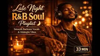 Late Night R&B Soul Playlist 🌙 | Deep Baritone Soul for Night
