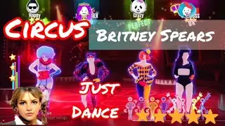 Challenge Just Dance 2017: Circus - Britney Spears with lyrics, Online Gameplay