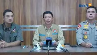 Konferensi Pers Update Penanganan Bencana di Sumatra