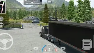JEXTREME CONTAINER TRUCK DRIVING ON DANGEROUS MOUNTAIN ROAD | TRACK PRO USA