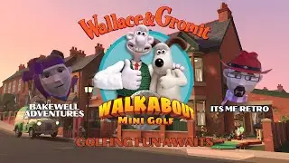 Wallace and Gromit Golfing Fun with Its Me Retro and Bakewell Adventures