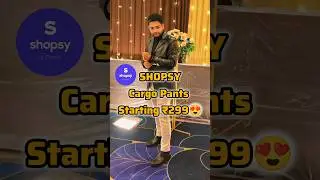 Shopsy | Cargo Pants 🔥 Links In Channel About ✨ #shorts  #mdzaidlari #cargopants