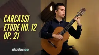 Matteo Carcassi - Etude No. 12 (Op. 21) - Minuetto