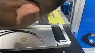Laser Wire Stripping Machine for medical wire coaxial wire