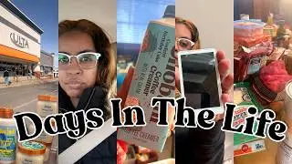 DAYS IN THE LIFE| FINALLY GOT OUT THE HOUSE, GROCERY HAUL, COOKING MEALS