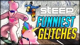ONLY 100% CONFIRMED FUNNY MOMENTS AND INSANE GLITCHES REACTION IN STEEP (Steep Funny Moments #1)