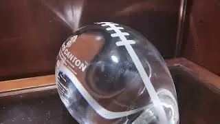 ICON1*- 2019 HOF INDUCTEE GIL BRANDT CRYSTAL FOOTBALL