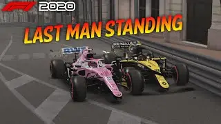 LAST MAN STANDING CHALLENGE AT MONACO ON F1 2020 | 100 VIDEO SPECIAL