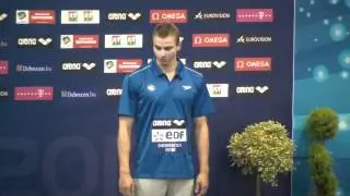 Men's 100m Backstroke, Medals Ceremony - 31st LEN EUROPEAN SWIMMING CHAMPIONSHIPS
