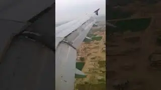 هبوط خطير بالطائره مطار برج العرب الدولي