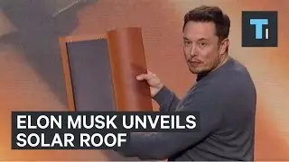 Elon Musk unveils Solar Roof by SolarCity