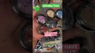 Shop With Me at Dollar Tree~ NYX eyeshadow!