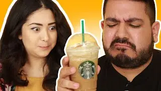 Latinos Try The Horchata Frappuccino