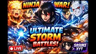 Sasuke Enters the Battle 😈 Naruto x Boruto Storm Connections LIVE | Sasuke XYT | New adventure P2